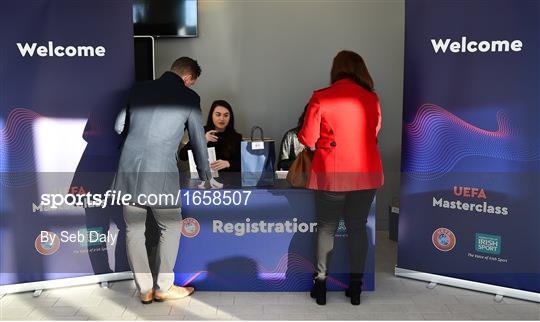 UEFA Masterclass in partnership with the Federation of Irish Sport