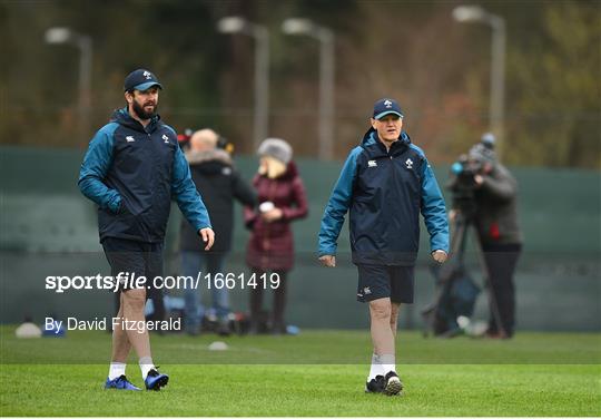 Ireland Rugby Squad Training and Press Conference Ireland Rugby Squad Training and Press Conference