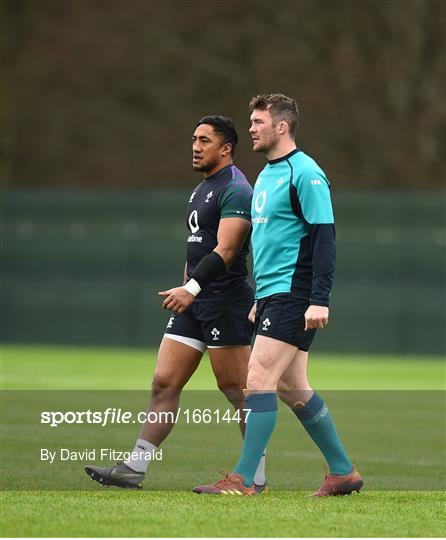 Ireland Rugby Squad Training and Press Conference Ireland Rugby Squad Training and Press Conference
