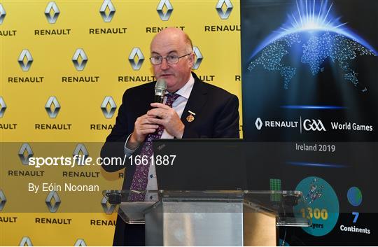 Renault GAA World Games 2019 Launch