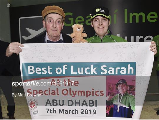 Team Ireland Departure for Special Olympics World Summer Games 2019