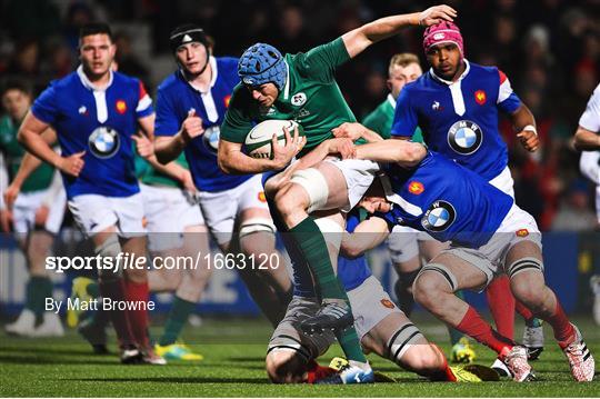 Ireland v France - U20 Six Nations Rugby Championship