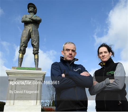 Fearless Jockey - Paddy Power Unveil 25 Foot Statue at Cheltenham