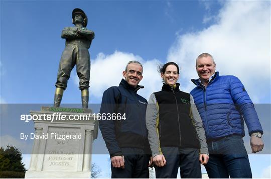 Fearless Jockey - Paddy Power Unveil 25 Foot Statue at Cheltenham