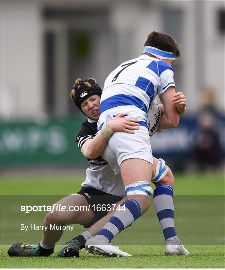Newbridge College v Blackrock College - Bank of Ireland Leinster Rugby Schools Junior Cup semi-final Newbridge College v Blackrock College - Bank of Ireland Leinster Rugby Schools Junior Cup semi-final