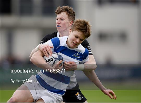Newbridge College v Blackrock College - Bank of Ireland Leinster Rugby Schools Junior Cup semi-final Newbridge College v Blackrock College - Bank of Ireland Leinster Rugby Schools Junior Cup semi-final