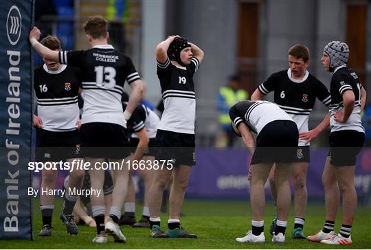 Newbridge College v Blackrock College - Bank of Ireland Leinster Rugby Schools Junior Cup semi-final Newbridge College v Blackrock College - Bank of Ireland Leinster Rugby Schools Junior Cup semi-final