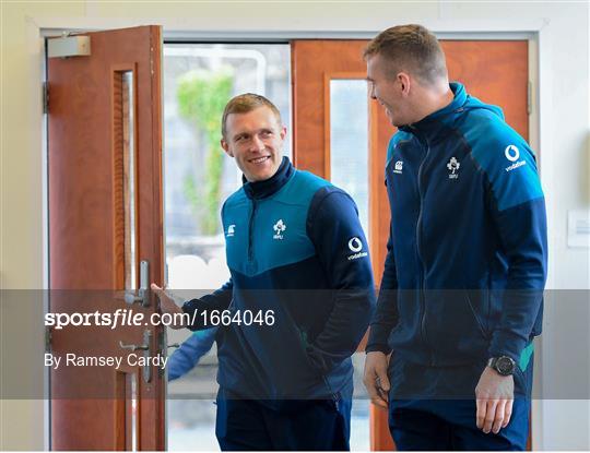 Ireland Rugby Gym Session and Press Conference Ireland Rugby Gym Session and Press Conference