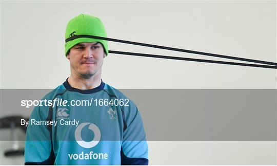 Ireland Rugby Gym Session and Press Conference Ireland Rugby Gym Session and Press Conference