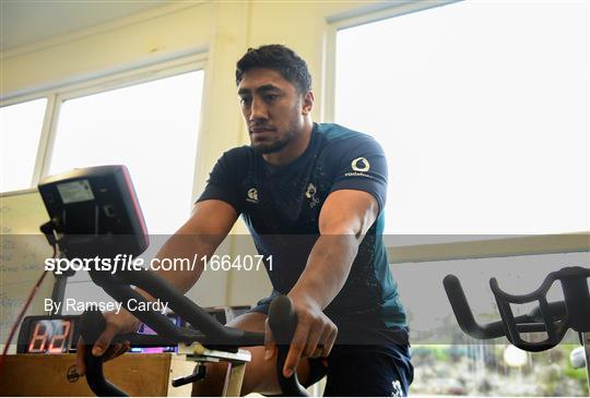 Ireland Rugby Gym Session and Press Conference