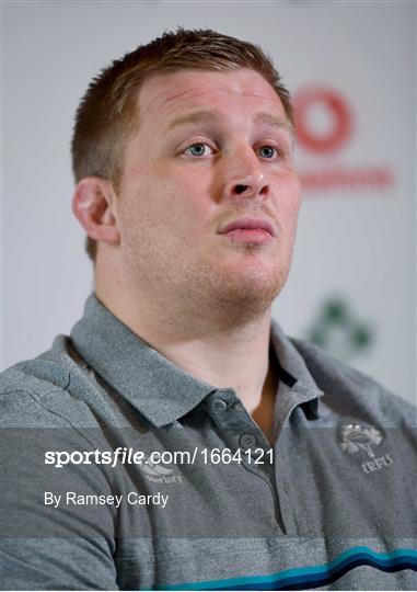 Ireland Rugby Gym Session and Press Conference