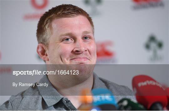 Ireland Rugby Gym Session and Press Conference