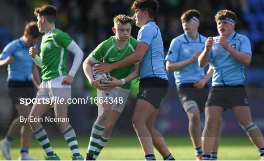 Gonzaga College v St Michael's College - Bank of Ireland Leinster Rugby Schools Junior Cup Semi-Final Gonzaga College v St Michael's College - Bank of Ireland Leinster Rugby Schools Junior Cup Semi-Final