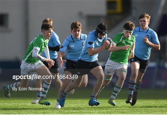 Gonzaga College v St Michael's College - Bank of Ireland Leinster Rugby Schools Junior Cup Semi-Final Gonzaga College v St Michael's College - Bank of Ireland Leinster Rugby Schools Junior Cup Semi-Final