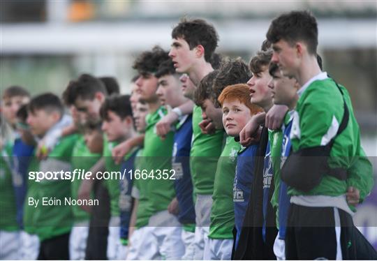 Gonzaga College v St Michael's College - Bank of Ireland Leinster Rugby Schools Junior Cup Semi-Final Gonzaga College v St Michael's College - Bank of Ireland Leinster Rugby Schools Junior Cup Semi-Final