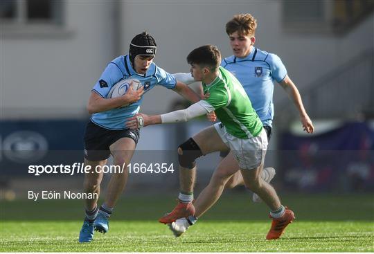 Gonzaga College v St Michael's College - Bank of Ireland Leinster Rugby Schools Junior Cup Semi-Final Gonzaga College v St Michael's College - Bank of Ireland Leinster Rugby Schools Junior Cup Semi-Final
