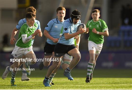 Gonzaga College v St Michael's College - Bank of Ireland Leinster Rugby Schools Junior Cup Semi-Final Gonzaga College v St Michael's College - Bank of Ireland Leinster Rugby Schools Junior Cup Semi-Final