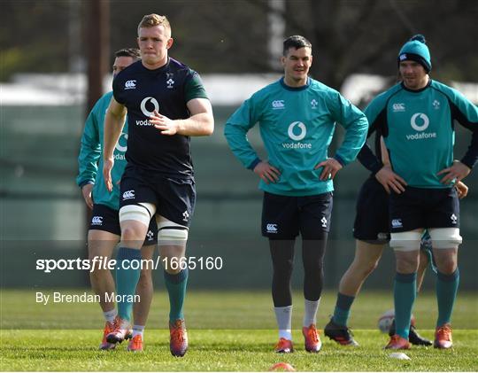 Ireland Rugby Squad Training and Press Conference Ireland Rugby Squad Training and Press Conference
