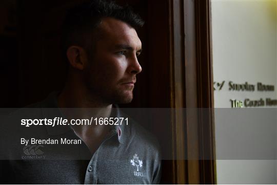 Ireland Rugby Squad Training and Press Conference