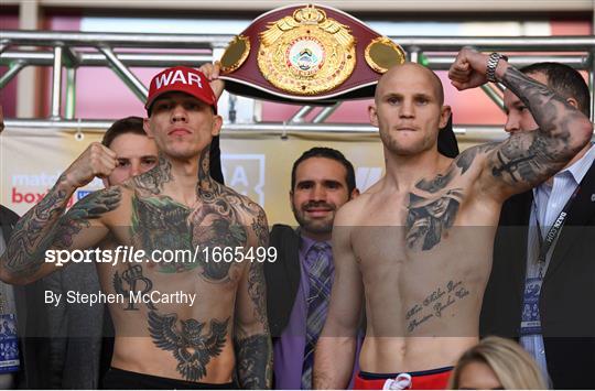 Boxing from Philadelphia - Weigh-Ins Boxing from Philadelphia - Weigh-Ins
