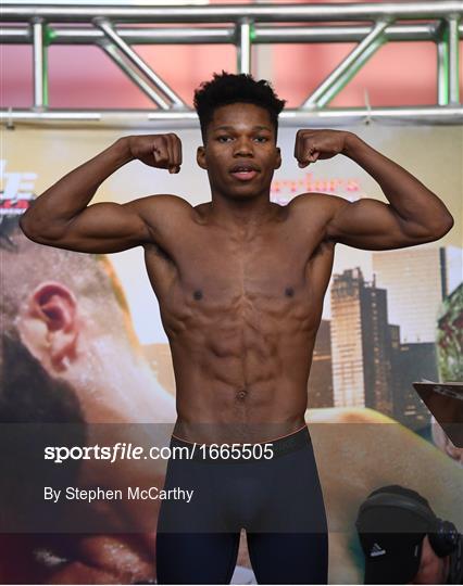 Boxing from Philadelphia - Weigh-Ins Boxing from Philadelphia - Weigh-Ins
