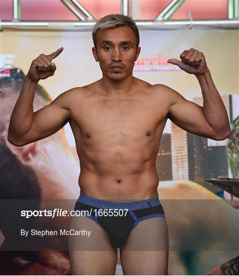 Boxing from Philadelphia - Weigh-Ins Boxing from Philadelphia - Weigh-Ins