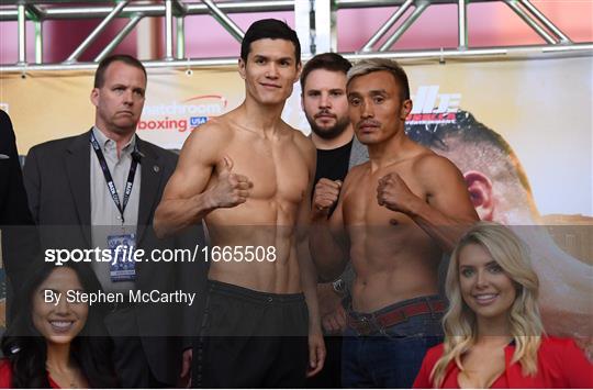 Boxing from Philadelphia - Weigh-Ins Boxing from Philadelphia - Weigh-Ins