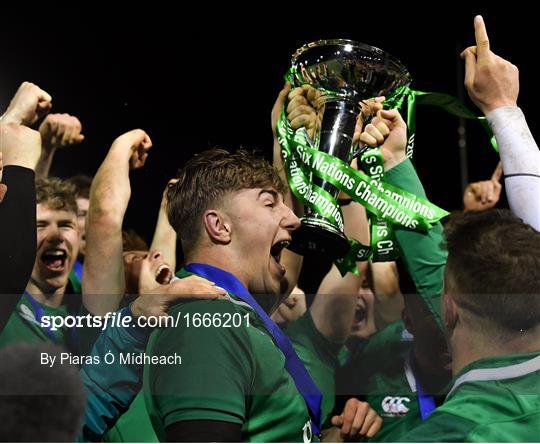 Wales v Ireland - U20 Six Nations Rugby Championship