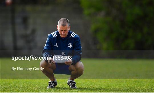Leinster Rugby Press Conference and Squad Training Leinster Rugby Press Conference and Squad Training