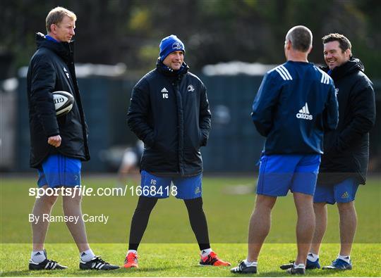 Leinster Rugby Press Conference and Squad Training