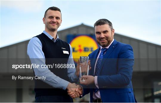 Lidl / Irish Daily Star Manager of the Month award for February