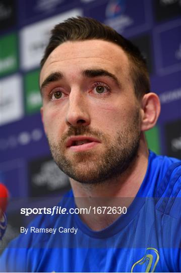 Leinster Rugby Press Conference and Squad Training