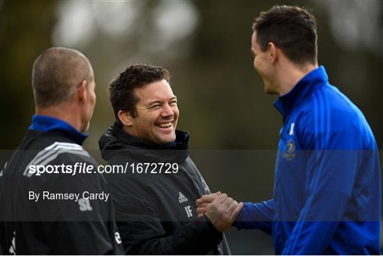 Leinster Rugby Press Conference and Squad Training Leinster Rugby Press Conference and Squad Training