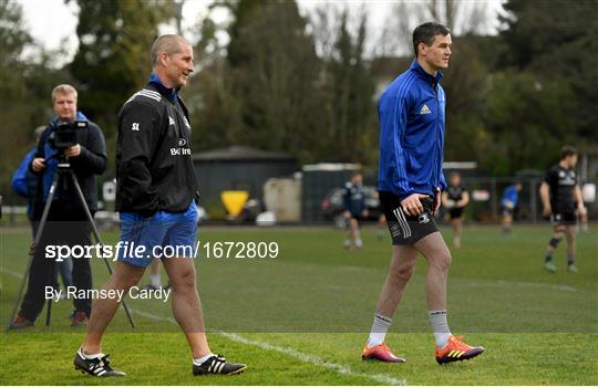 Leinster Rugby Press Conference and Squad Training