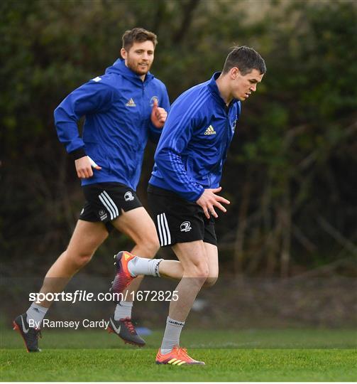 Leinster Rugby Press Conference and Squad Training