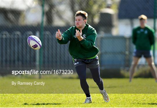 Connacht Rugby Squad Training and Press Conference