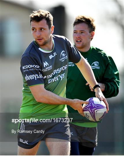 Connacht Rugby Squad Training and Press Conference