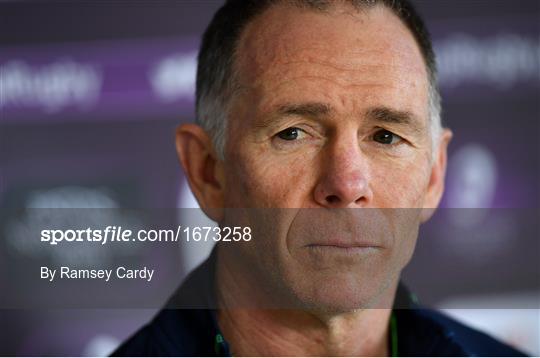 Connacht Rugby Squad Training and Press Conference