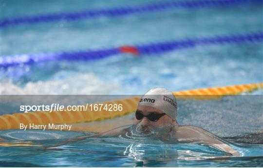 Irish Long Course Swimming Championships - Thursday