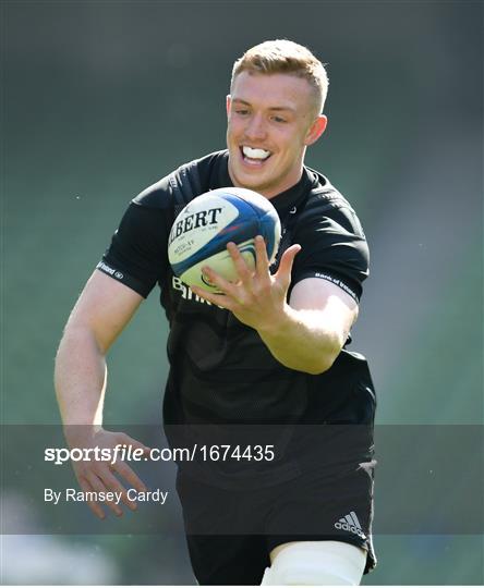 Leinster Rugby Captain's Run and Press Conference