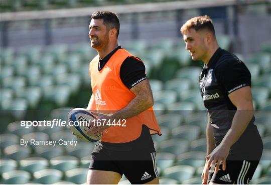 Leinster Rugby Captain's Run and Press Conference