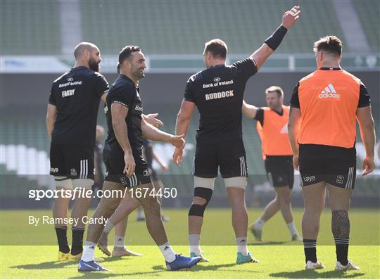 Leinster Rugby Captain's Run and Press Conference Leinster Rugby Captain's Run and Press Conference