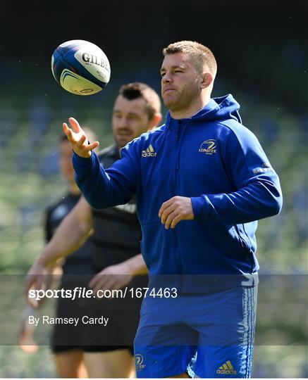 Leinster Rugby Captain's Run and Press Conference