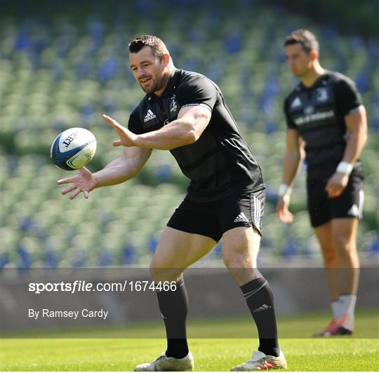 Leinster Rugby Captain's Run and Press Conference