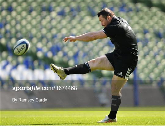 Leinster Rugby Captain's Run and Press Conference