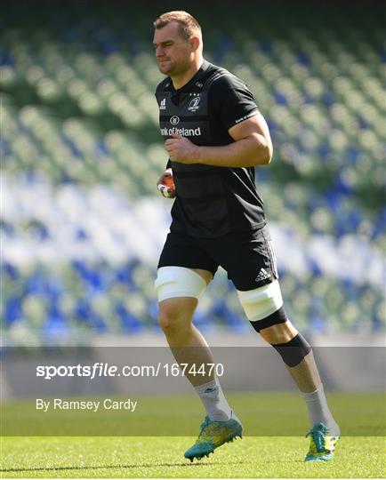 Leinster Rugby Captain's Run and Press Conference