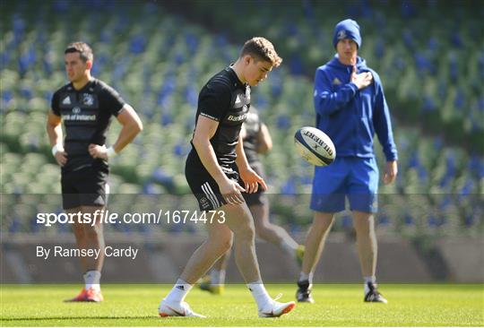 Leinster Rugby Captain's Run and Press Conference Leinster Rugby Captain's Run and Press Conference