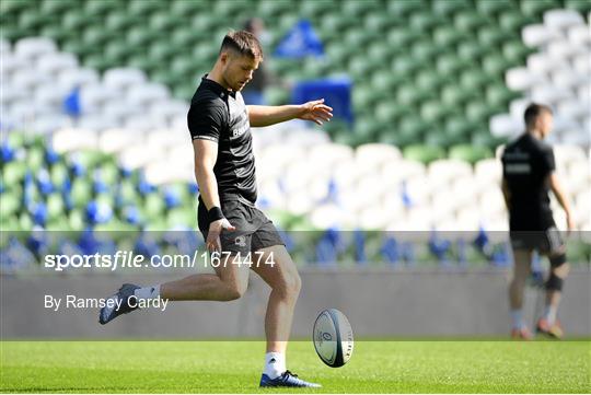 Leinster Rugby Captain's Run and Press Conference