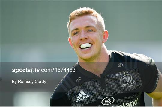 Leinster Rugby Captain's Run and Press Conference