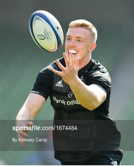 Leinster Rugby Captain's Run and Press Conference